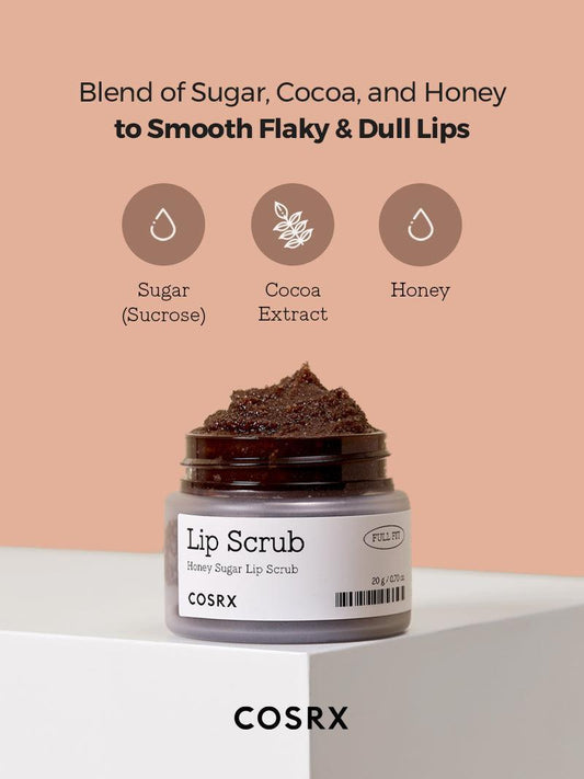 Full Fit Honey Sugar Lip Scrub