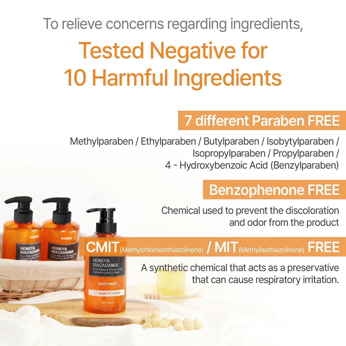 Honey & Macadamia Pure Body Wash