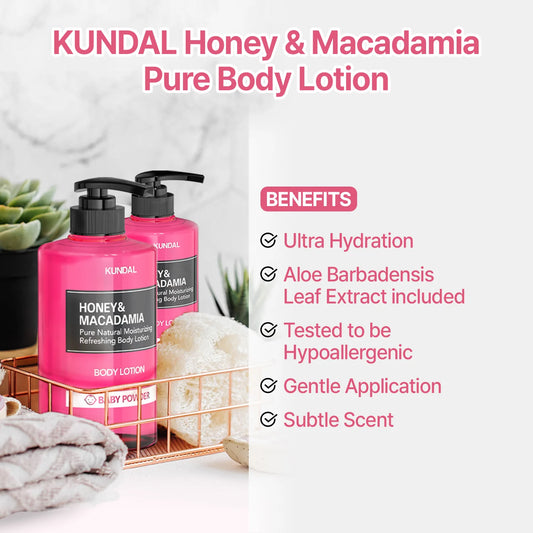 Honey & Macadamia Pure Body Lotion