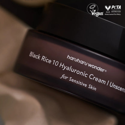 Black Rice 10 Hyaluronic Cream (Unscented)