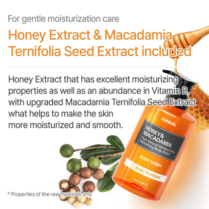 Honey & Macadamia Pure Body Wash