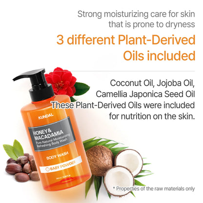 Honey & Macadamia Pure Body Wash