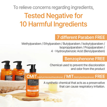 Honey & Macadamia Pure Body Wash