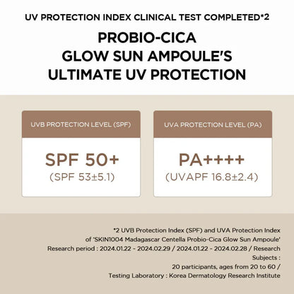 Probio-Cica Glow Sun Ampoule