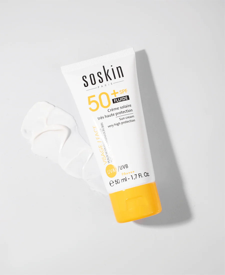 SPF50+ Sun cream very high protection fluid