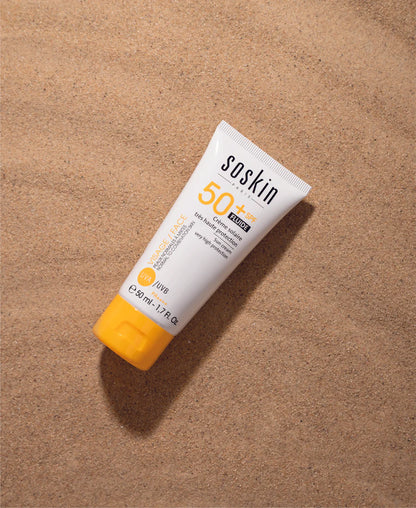 SPF50+ Sun cream very high protection fluid
