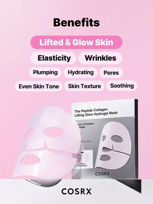 The Peptide Collagen Lifting Glow Hydrogel Mask