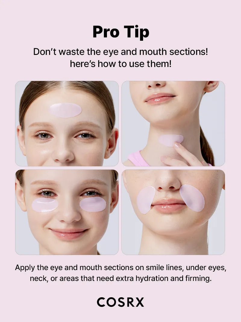 The Peptide Collagen Lifting Glow Hydrogel Mask