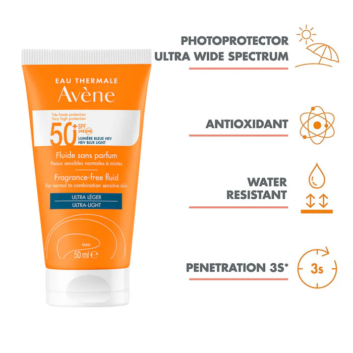 Very High Protection SPF 50+ Fragrance-Free Fluid Ultra-Light